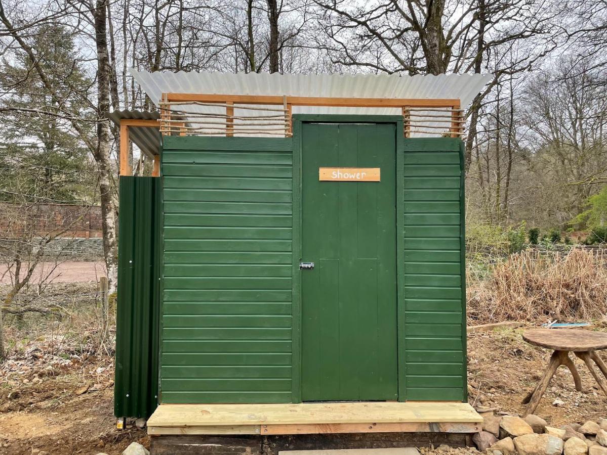 הוילה קאסל דאגלס Cosy Woodland Off Grid Shepherds Hut - Rowan מראה חיצוני תמונה